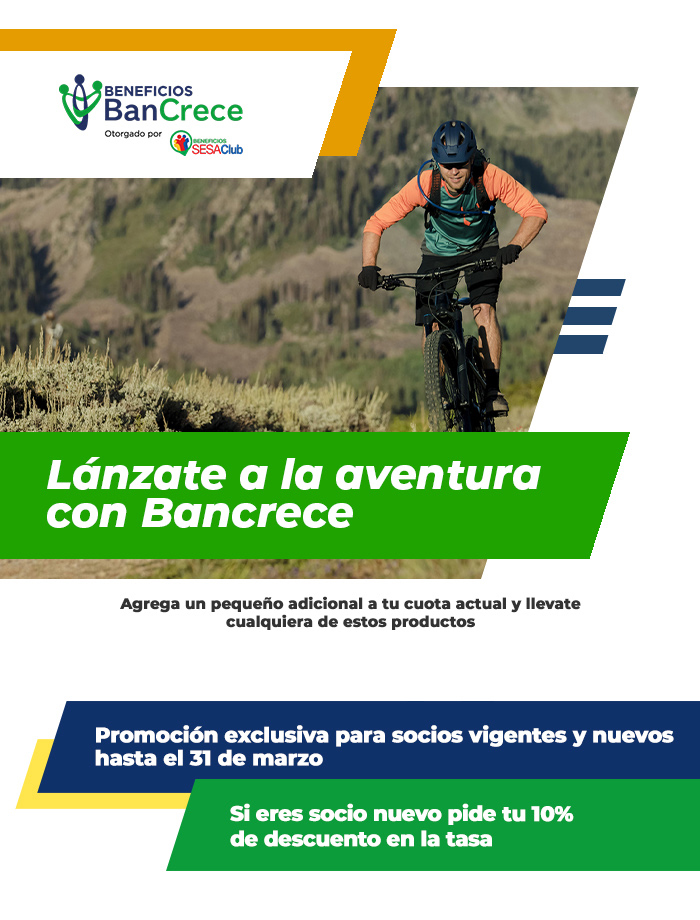 Lánzate a la aventura con BanCrece