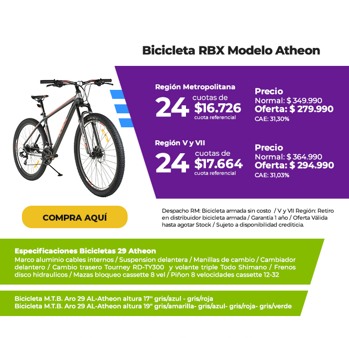 Bicicleta Atheon