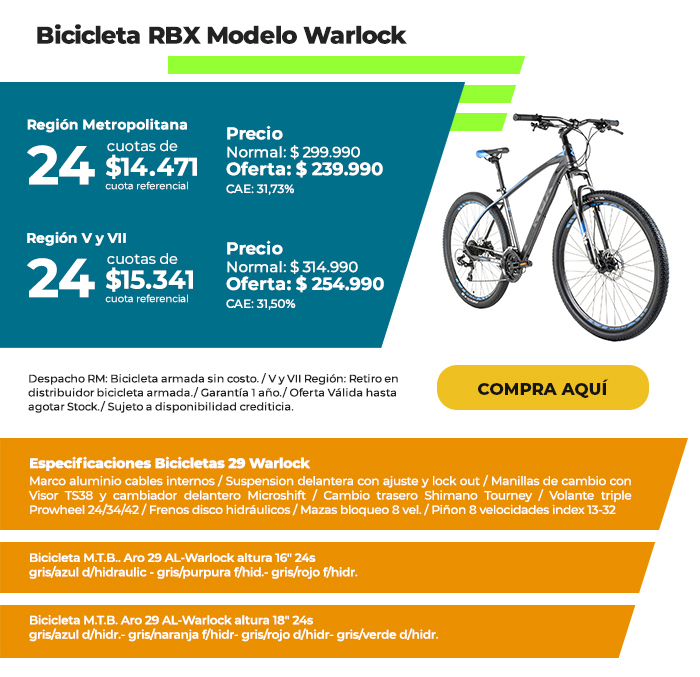 Bicicleta Warlock